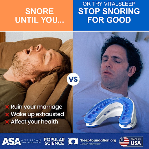 Adjustable Anti-Snoring Mouthpiece - VitalSleep