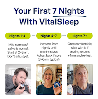 Adjustable Anti-Snoring Mouthpiece - VitalSleep