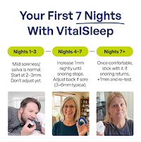 VitalSleep mouthpiece benefits compared to other snoring solutions