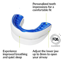 Oral appliance used during sleep