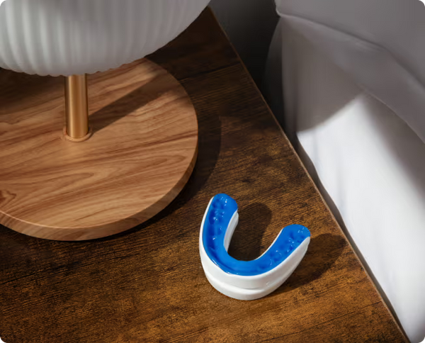 Vitalsleep mouthpiece with contoured design for comfort and anti-snoring