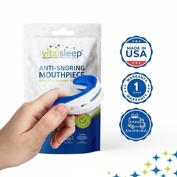 snoring mouthpiece with packaging