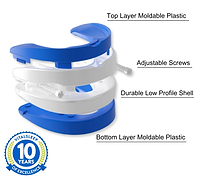 Anti-snoring device used while sleeping