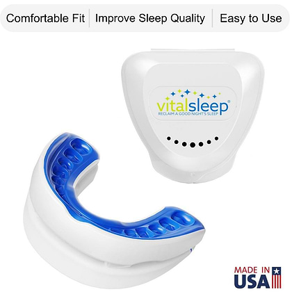 Comfortable snoring mouthpiece for nightly use