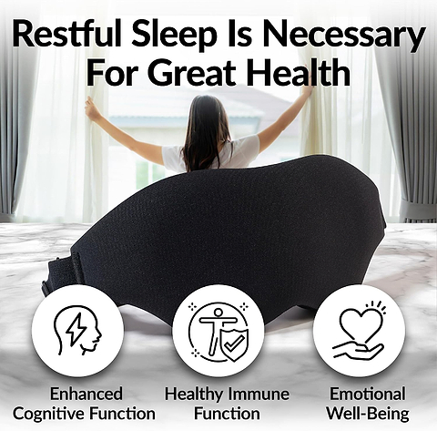 Contoured Eye Mask For Sleeping