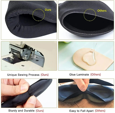 Upgraded Black Out Sleep Mask
