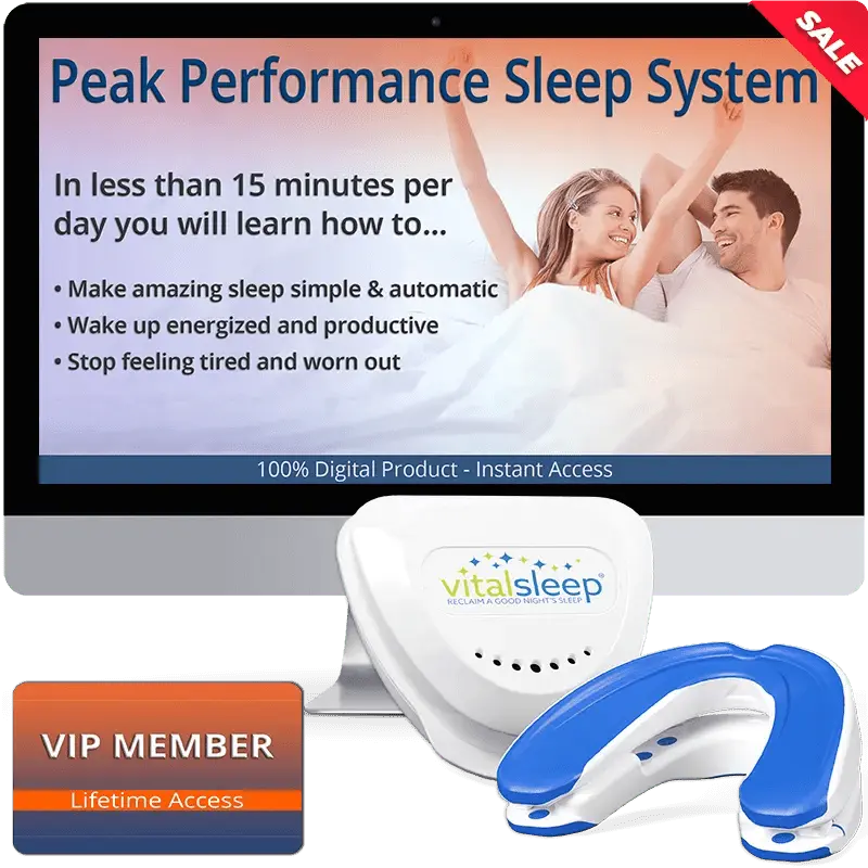 Peak Performance Sleep System and VitalSleep Mouthpiece snoring device