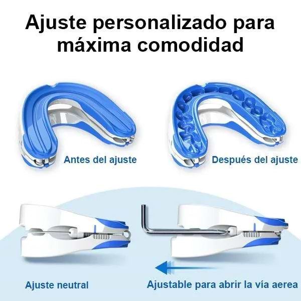 Solución para los ronquidos durante el sueño