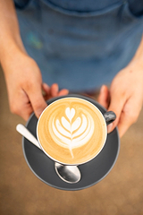 Flat White Coffee Art - Babushka Portrush