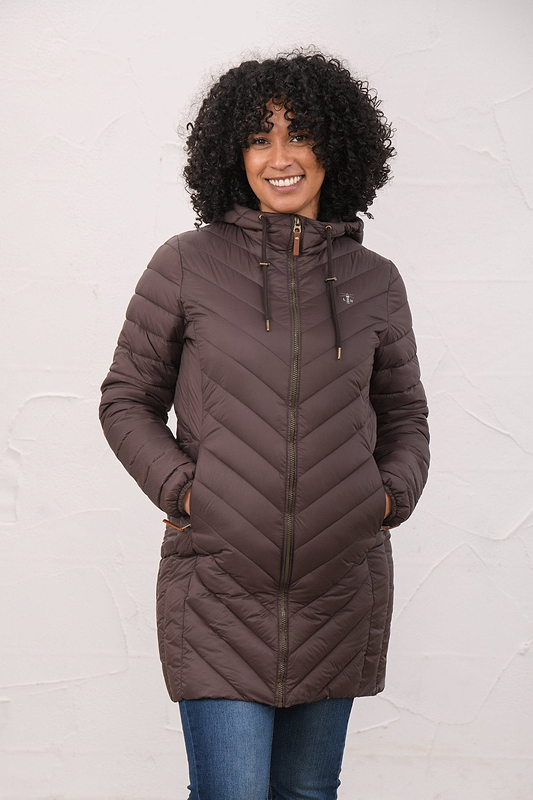 Laurel Coat - Cocoa-Lighthouse