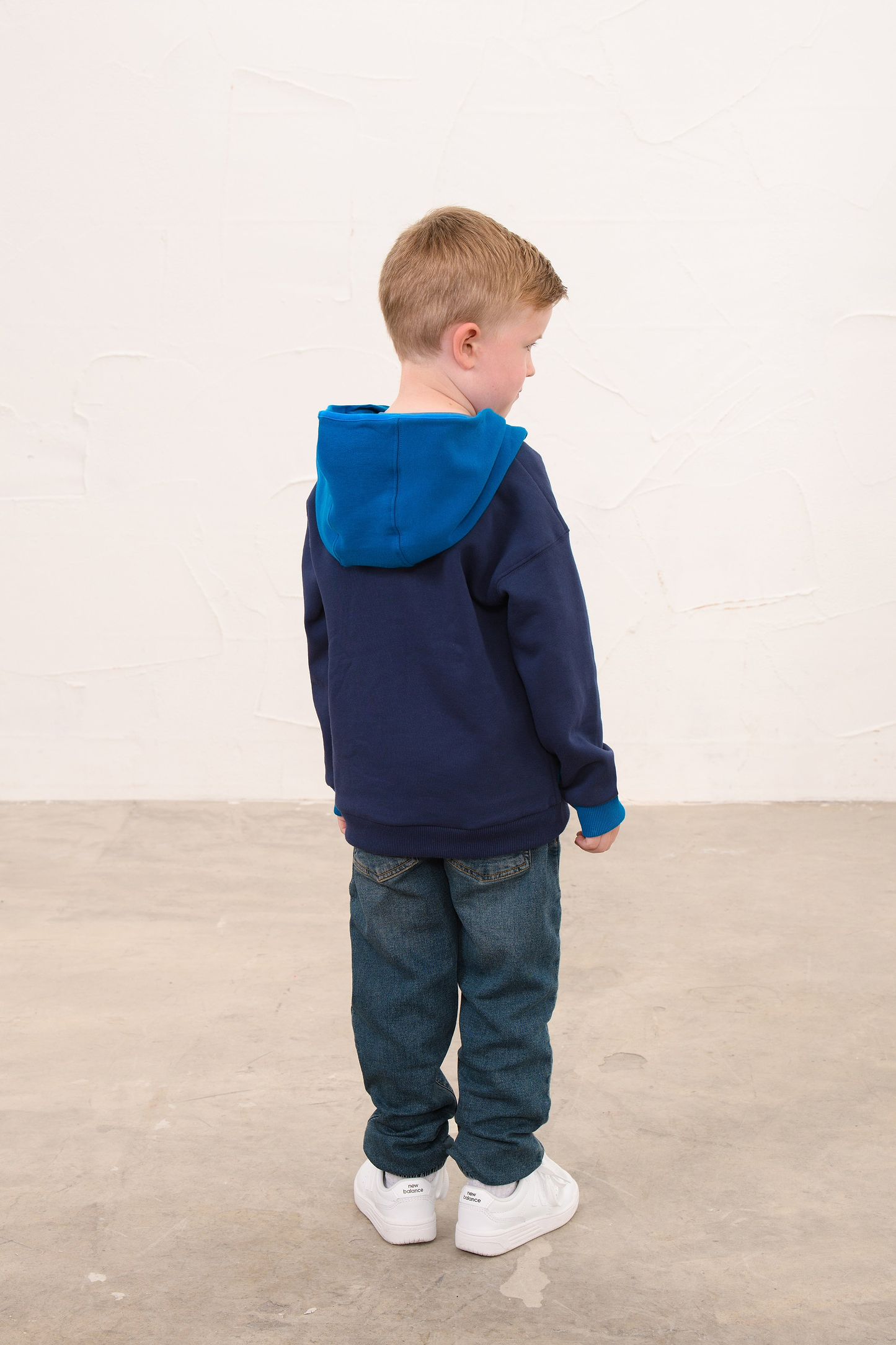 Jasper Hoodie - Blue Tractor
