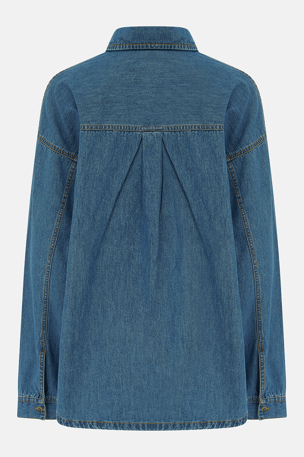 Leona Shirt - Washed Denim
