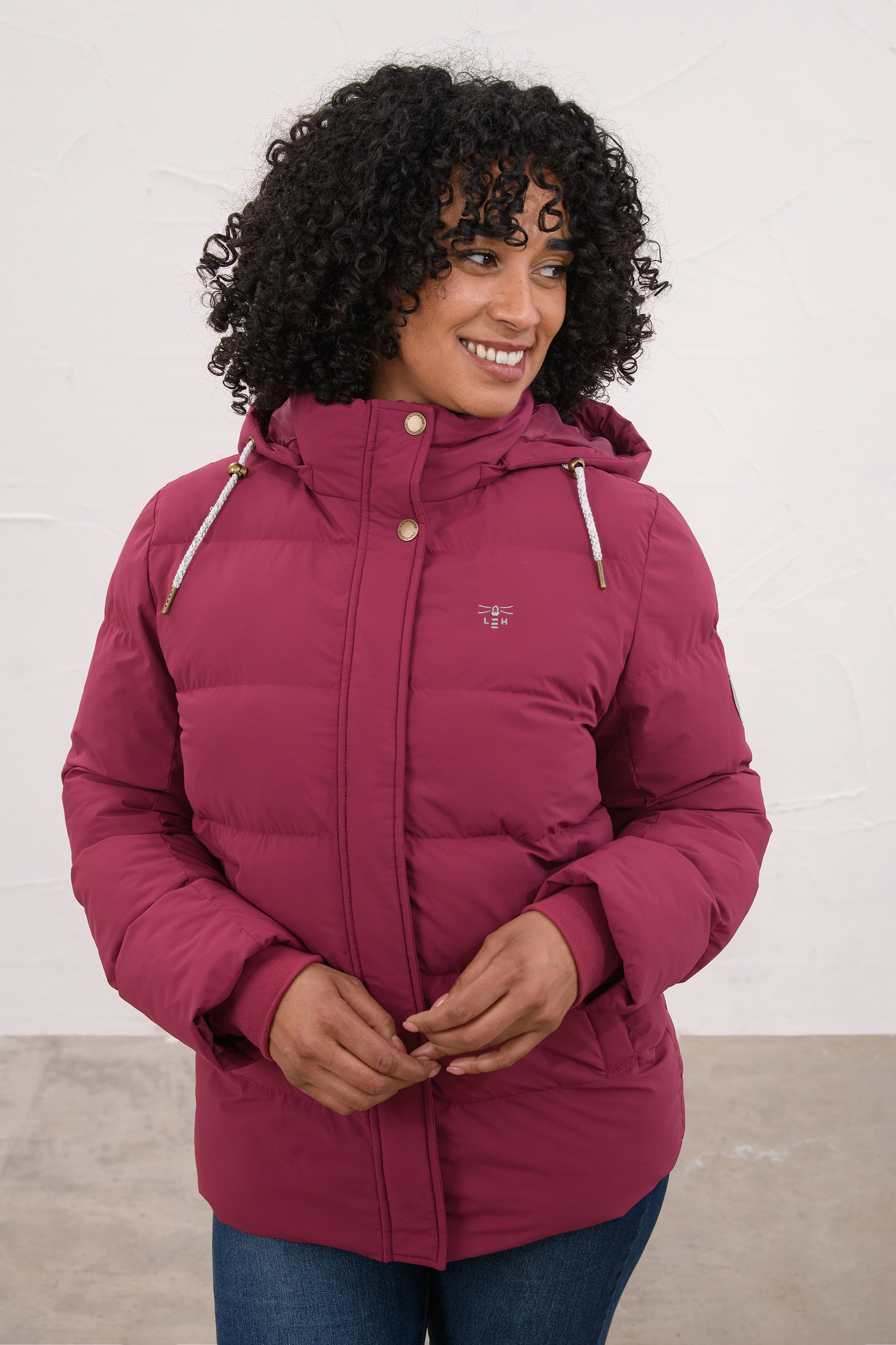 Margot Coat - Berry