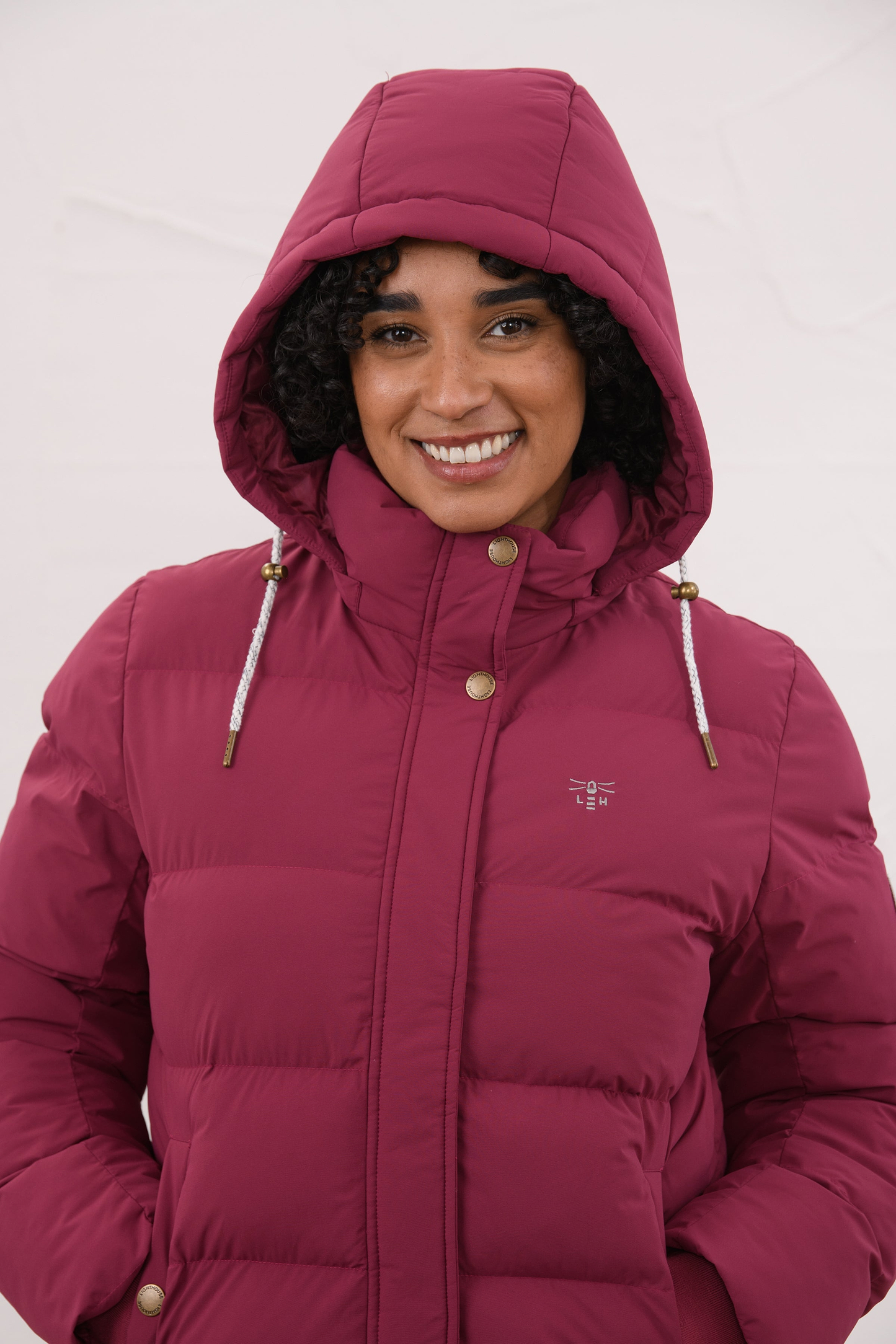 Margot Coat - Berry