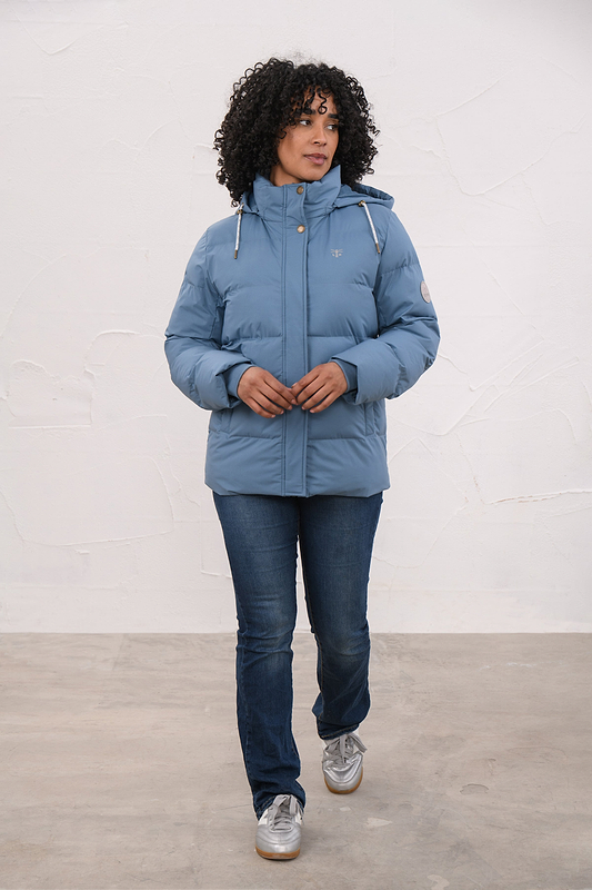Margot Coat - Bluestone