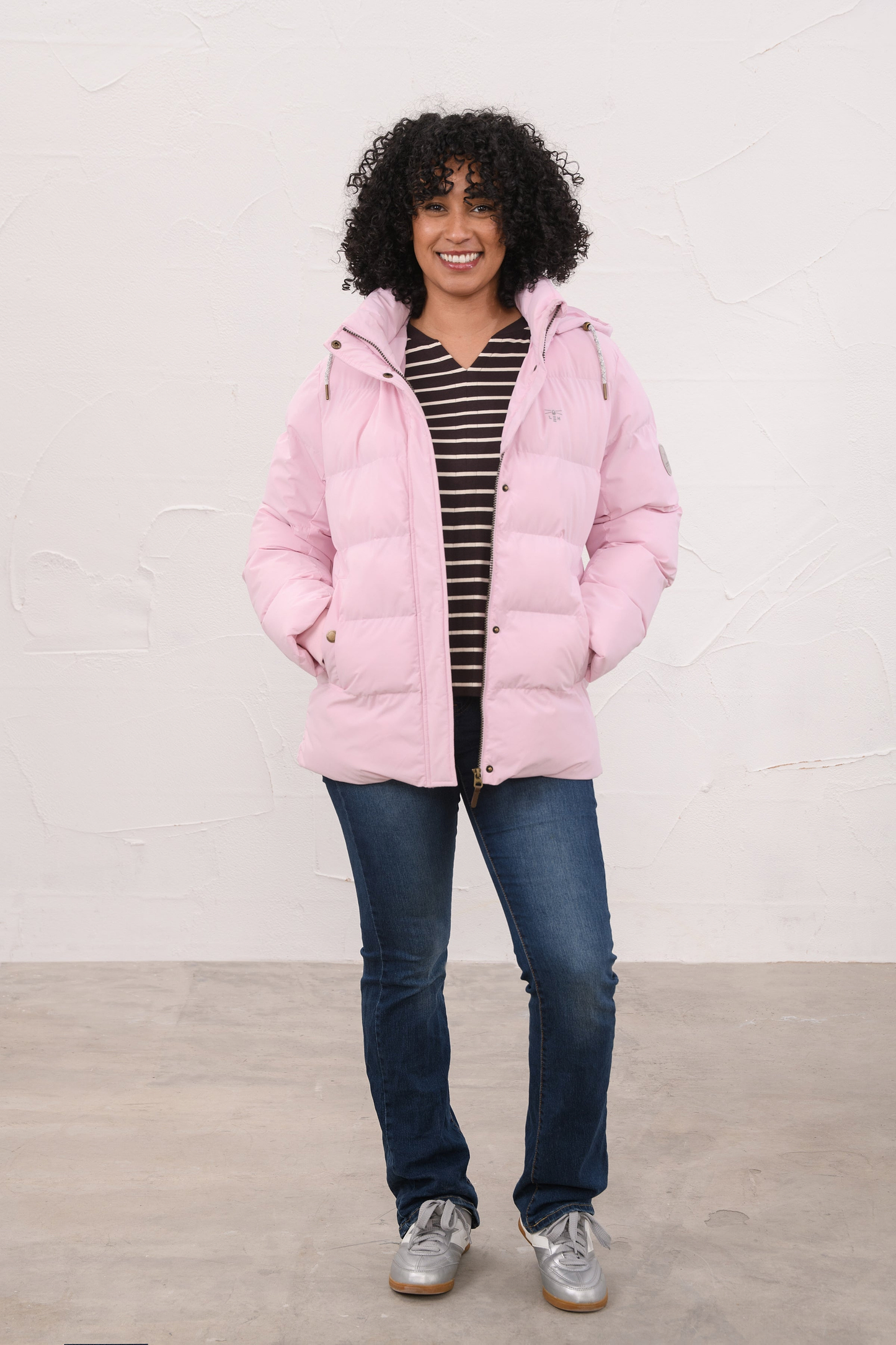 Margot Coat - Pale Pink