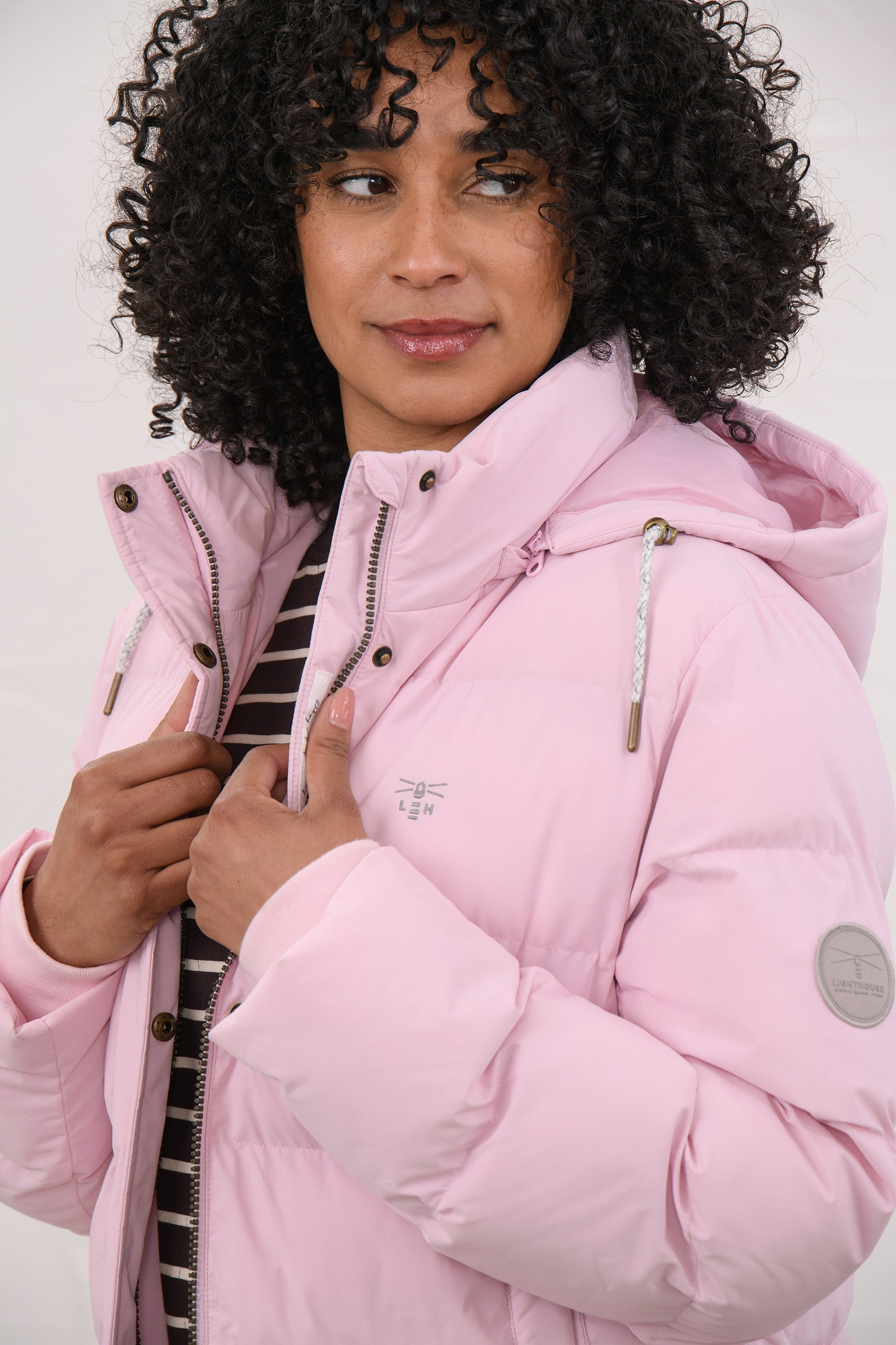 Margot Coat - Pale Pink
