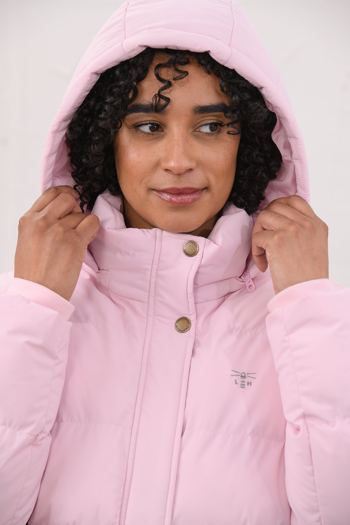 Margot Coat - Pale Pink