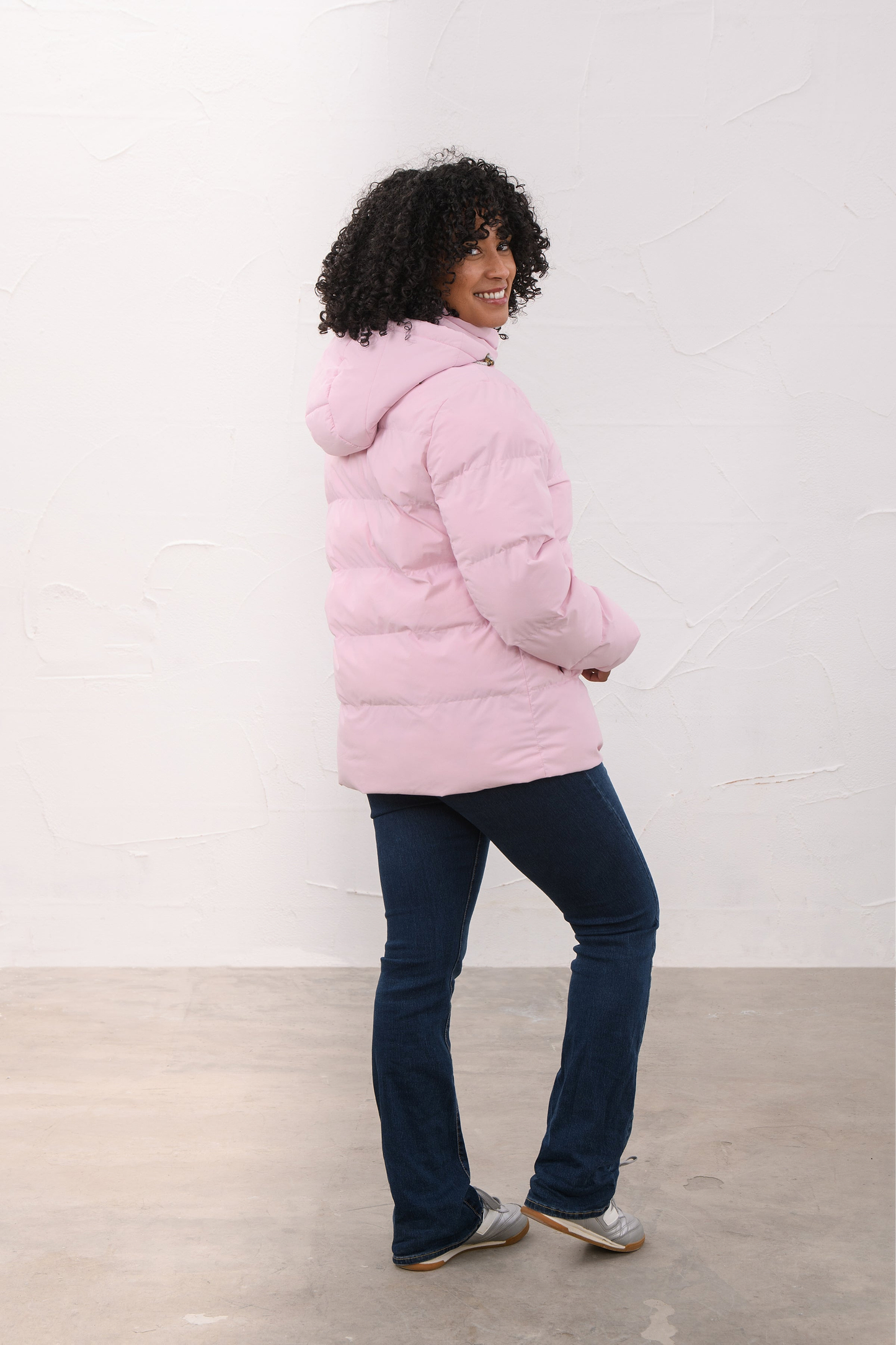 Margot Coat - Pale Pink