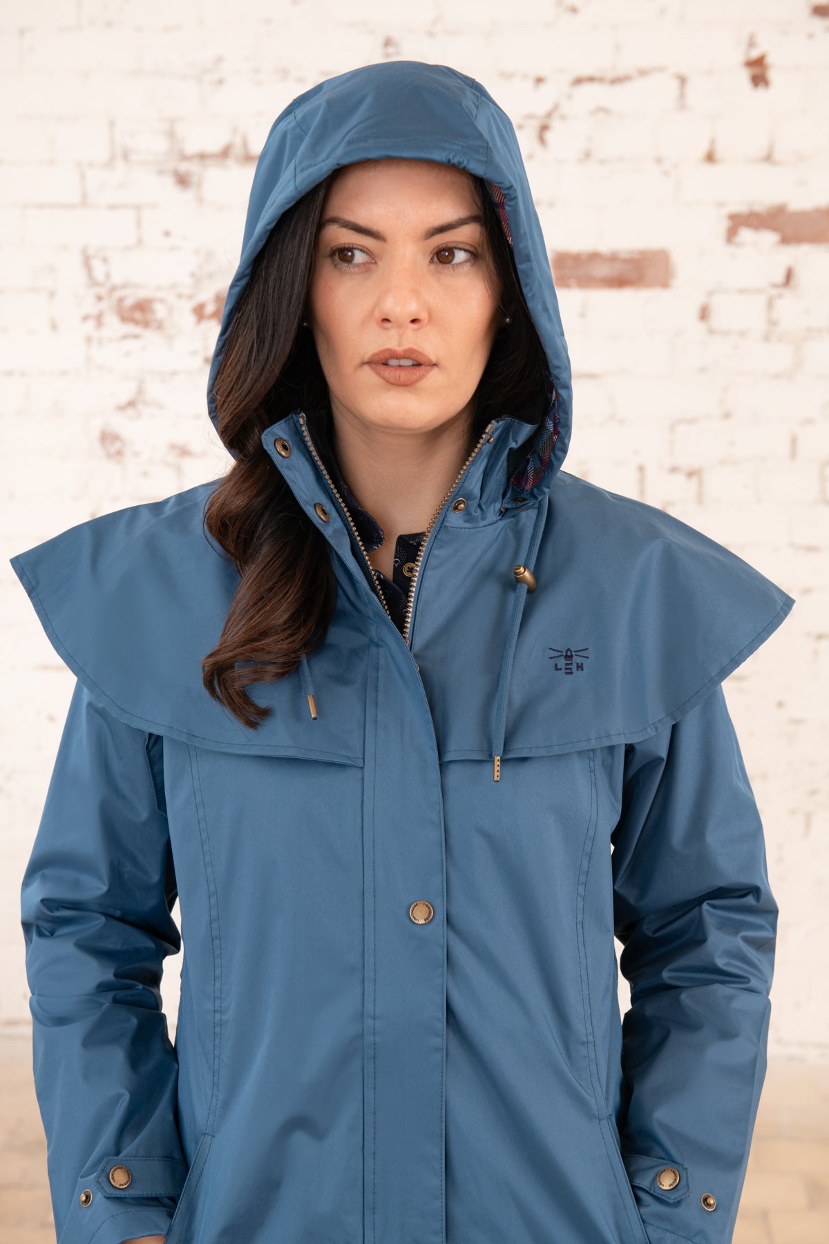 Outback Full Length Waterproof Raincoat - Deep Sea-Lighthouse