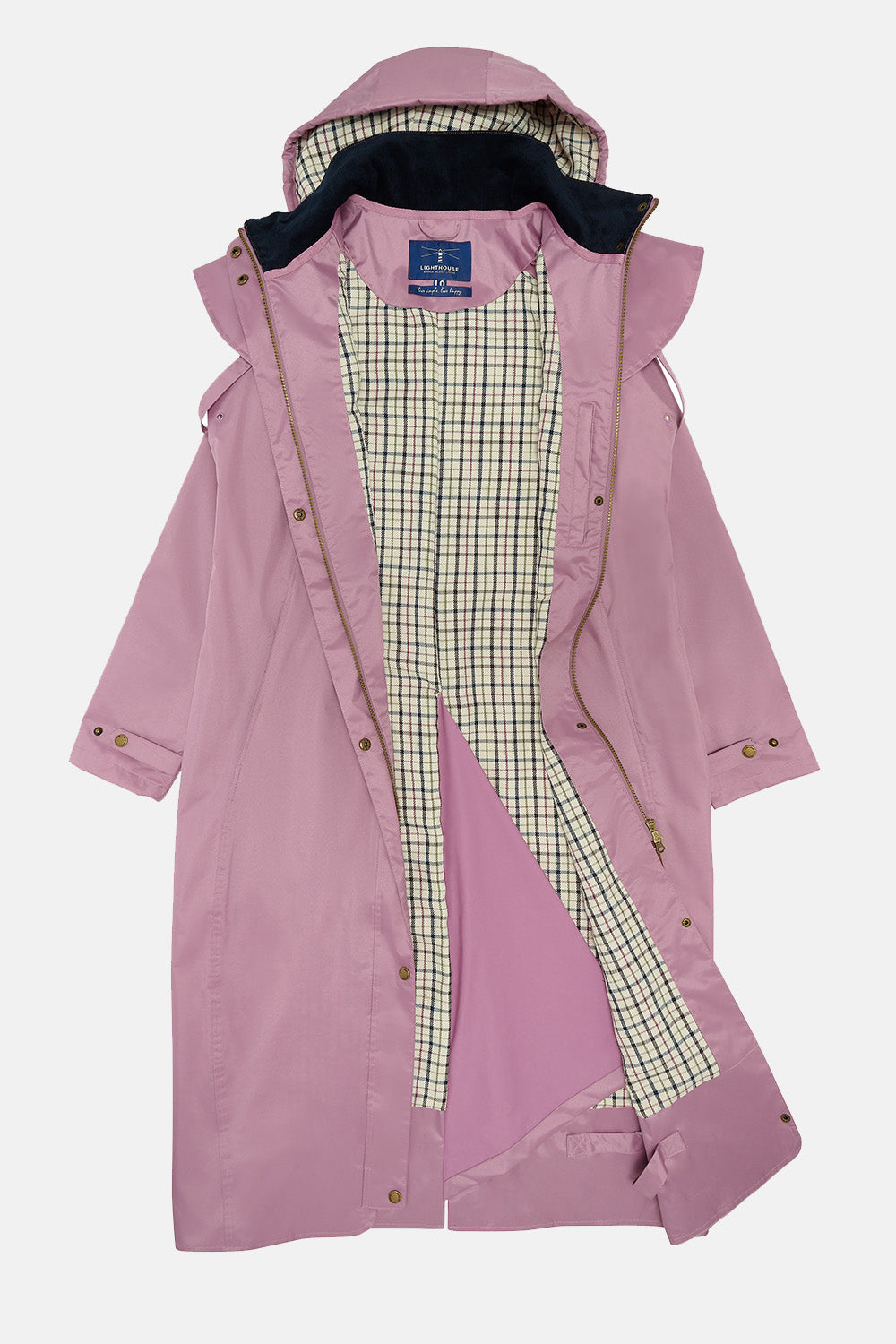 Outback Full Length Waterproof Raincoat - Wild Rose