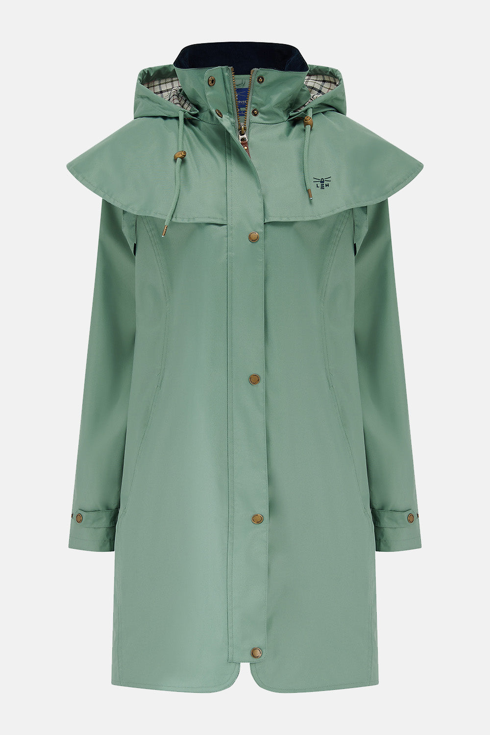 Outrider 3/4 Length Waterproof Raincoat - Sage