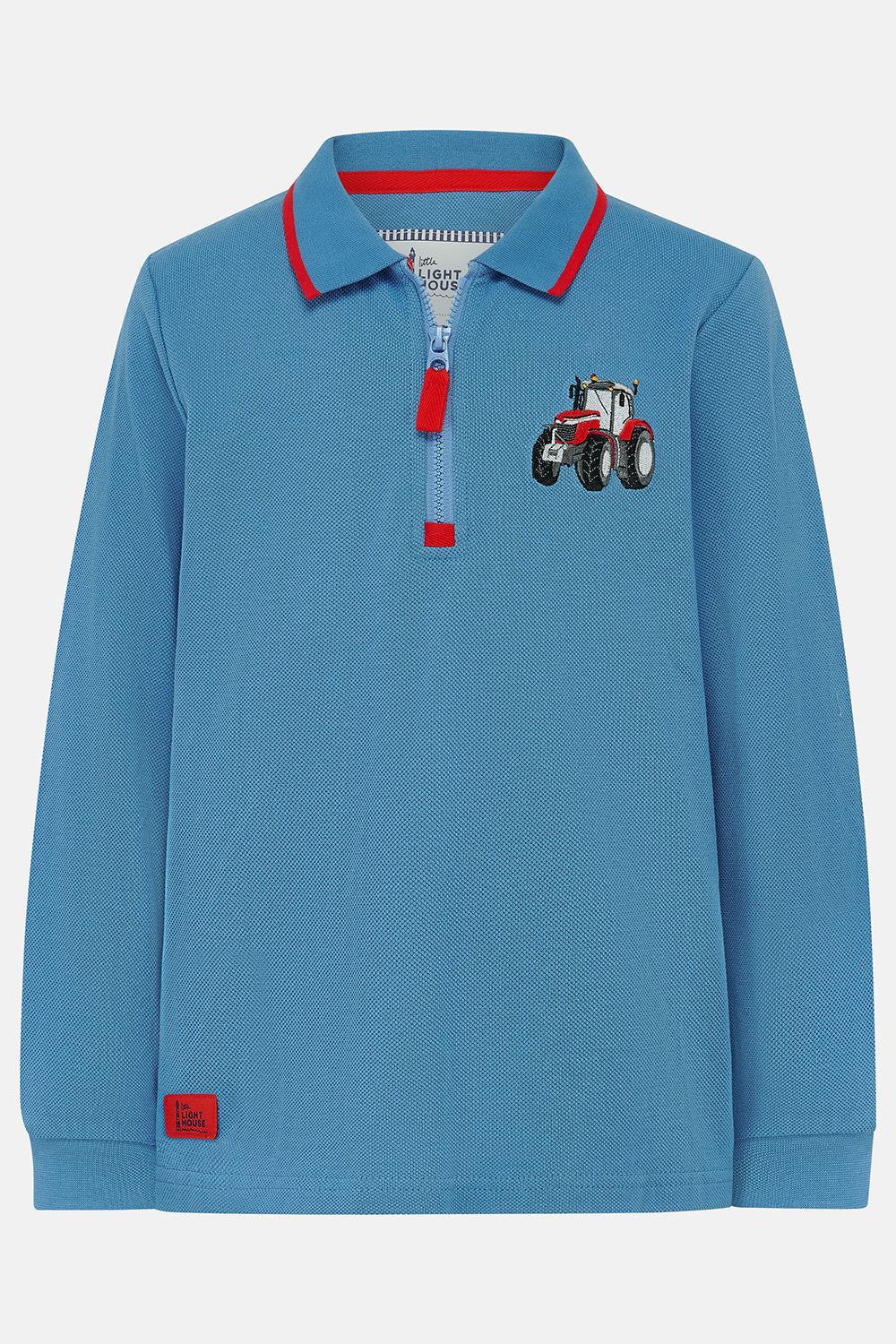 Pier Long Sleeve Top - Red Tractor