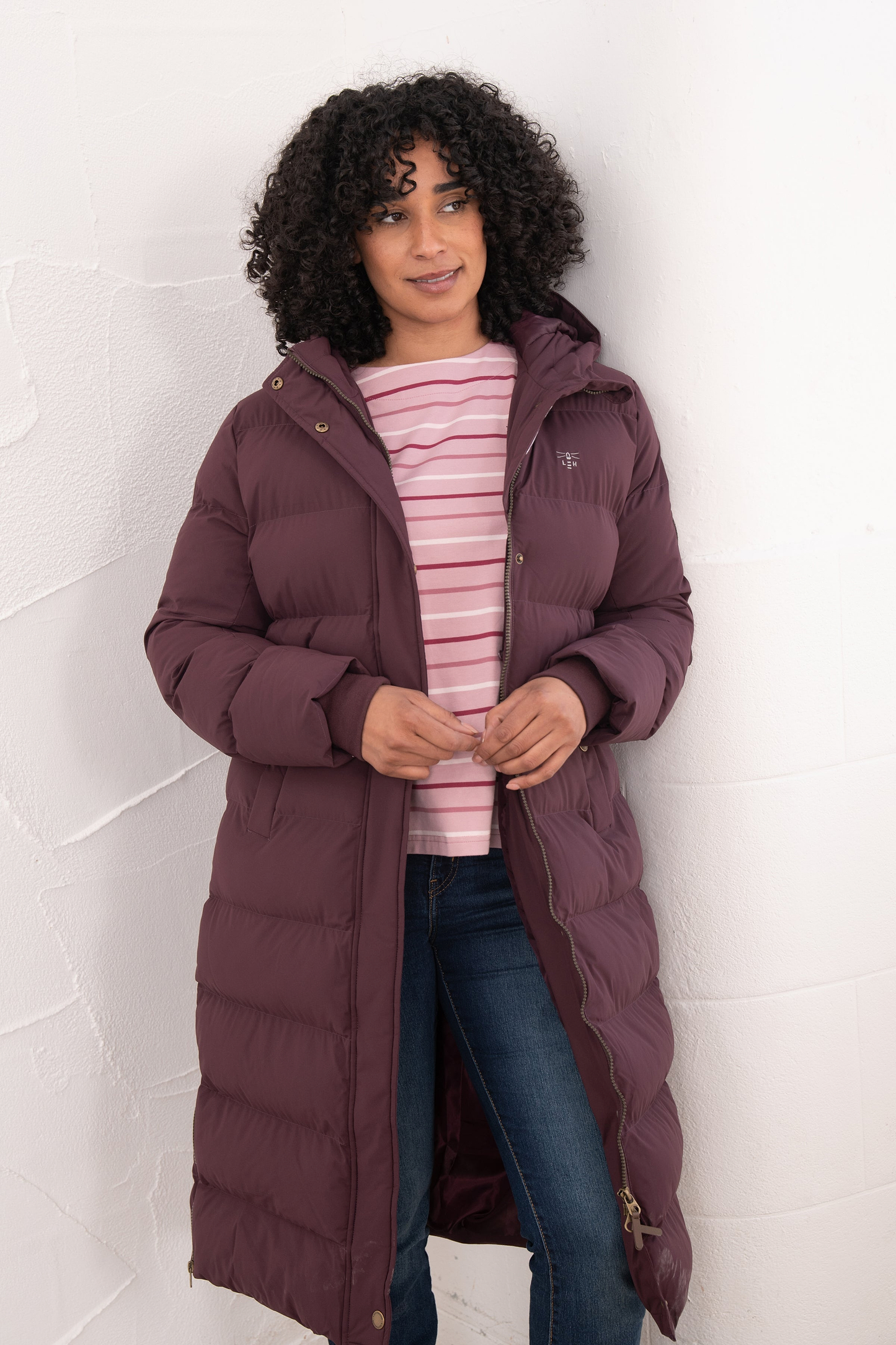 Savannah Coat - Damson