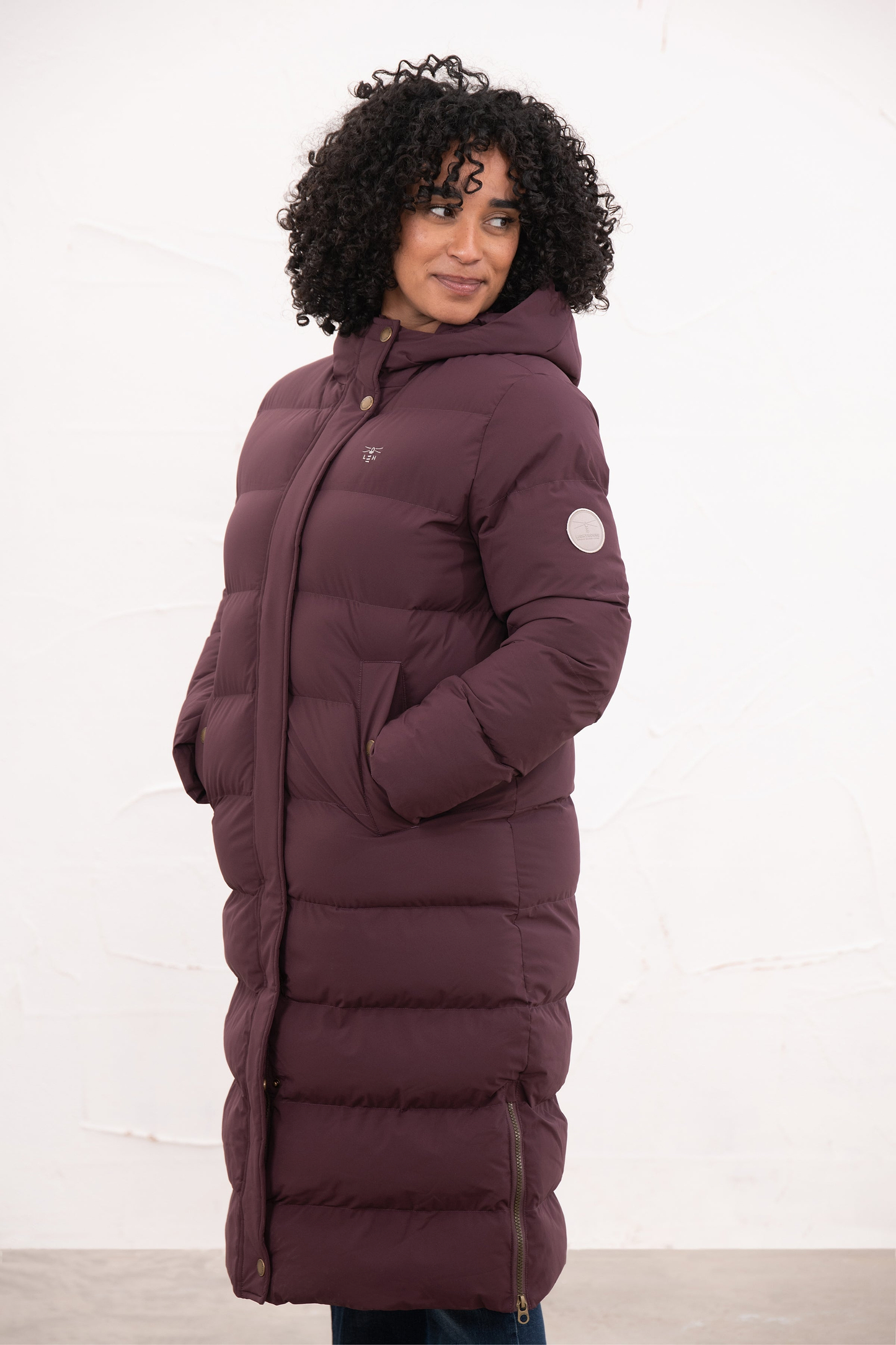 Savannah Coat - Damson