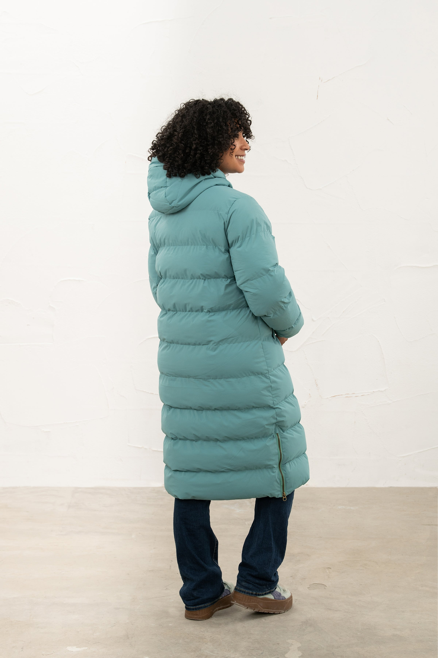 Savannah Coat - Duck Egg