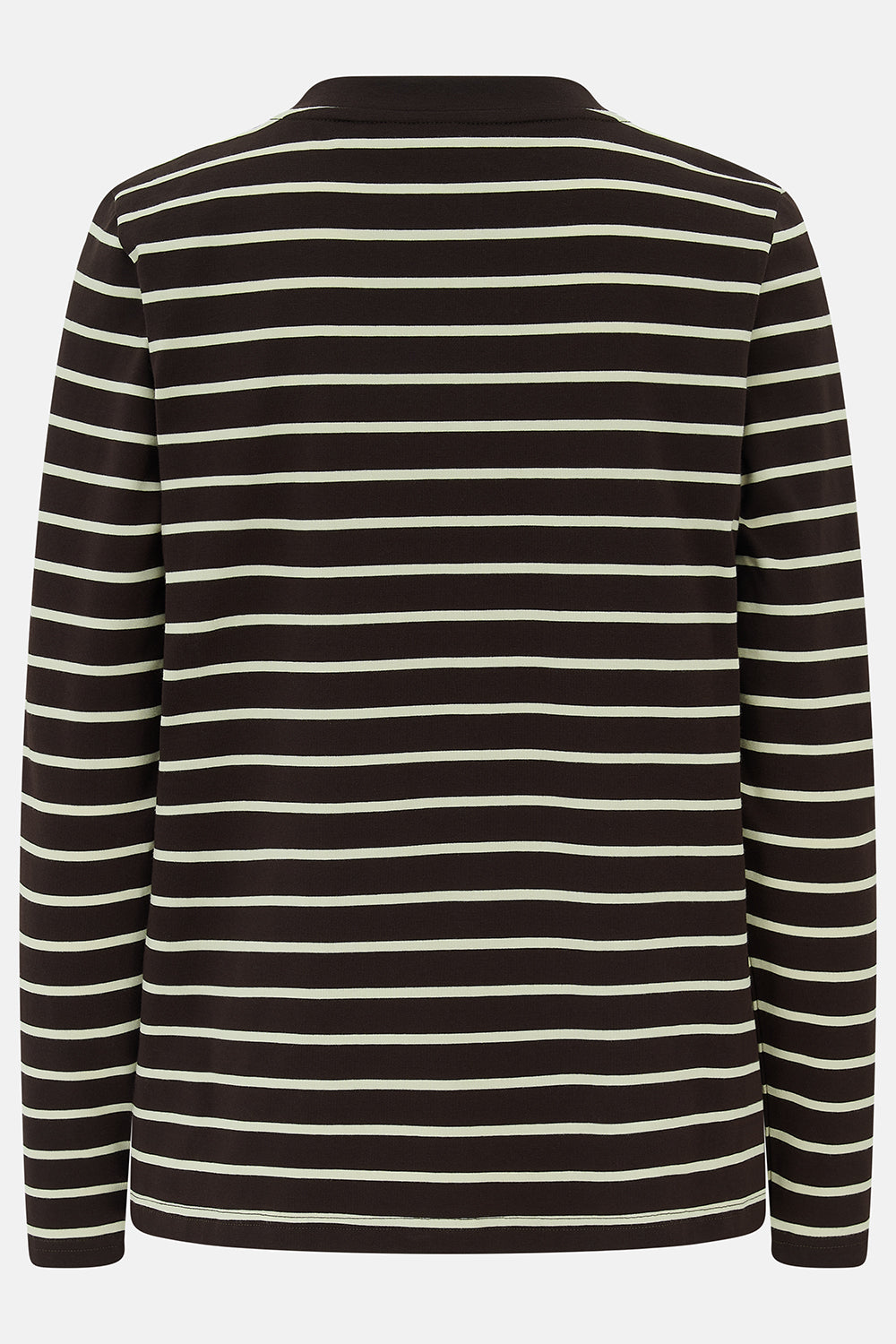 Sorcha Top - Cocoa Cream Stripe
