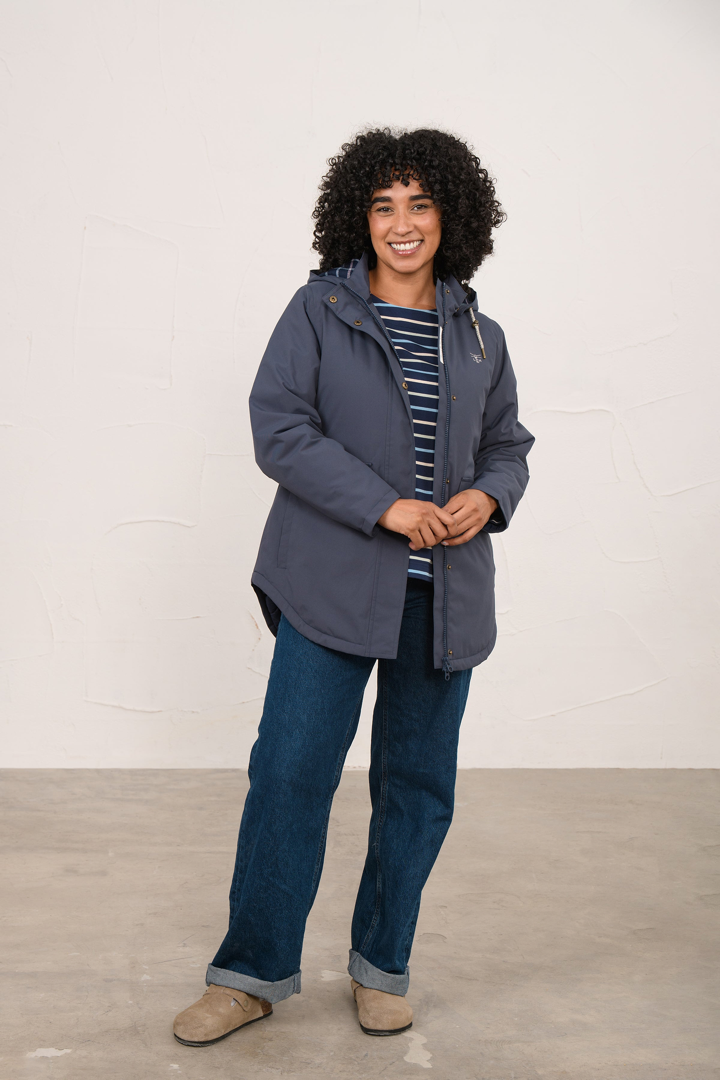 Tess Coat - Navy