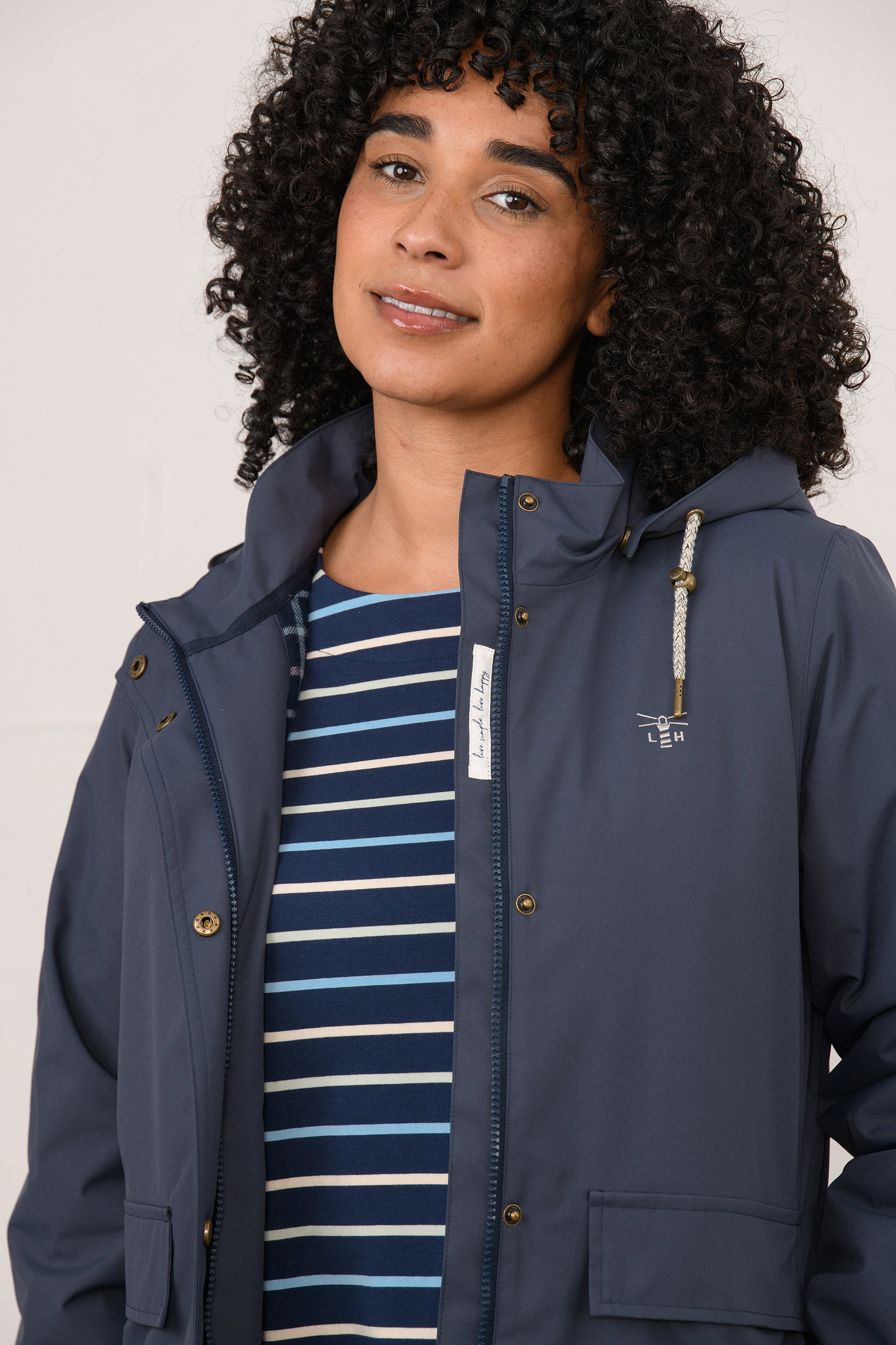 Tess Coat - Navy