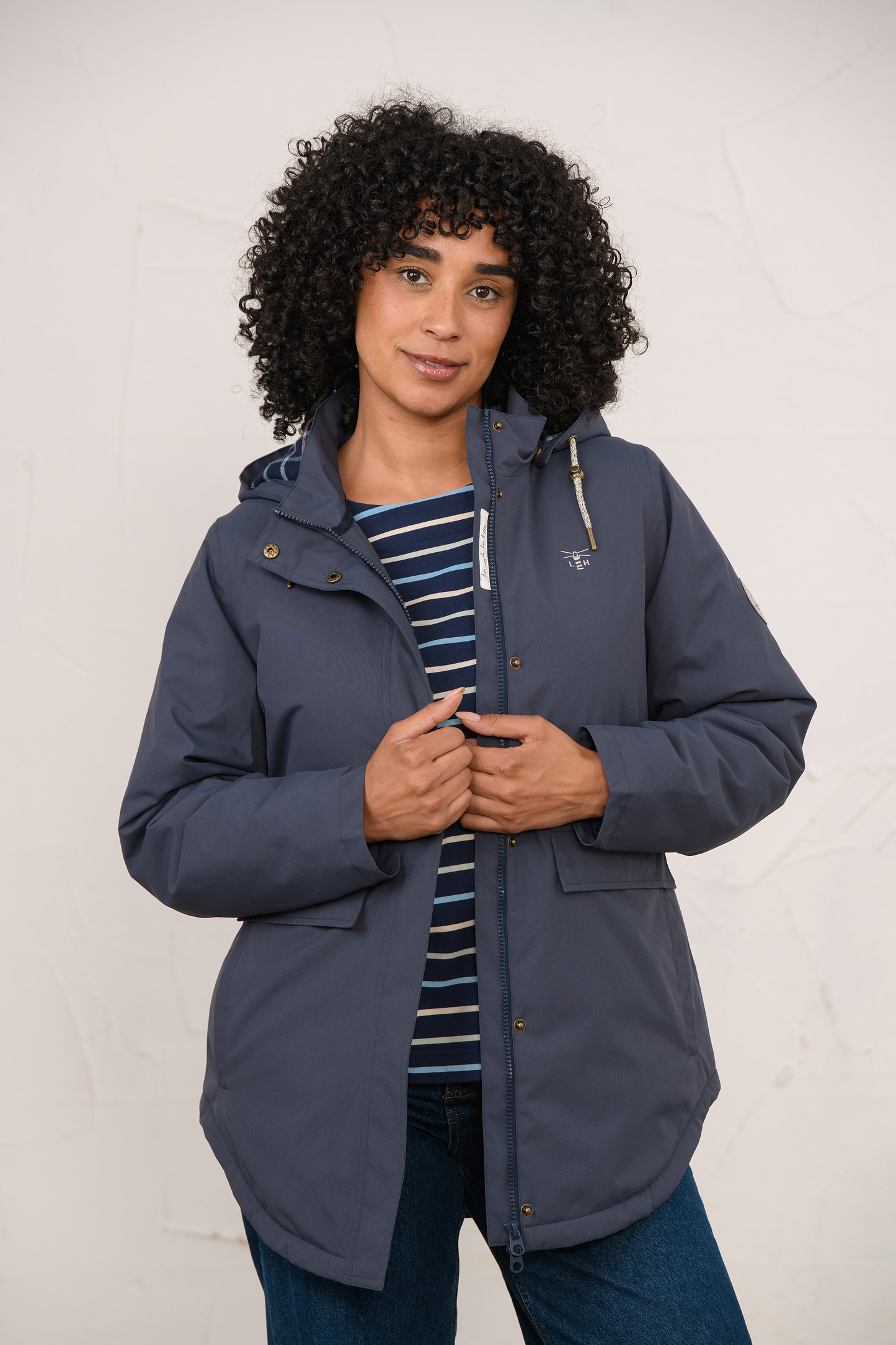 Tess Coat - Navy