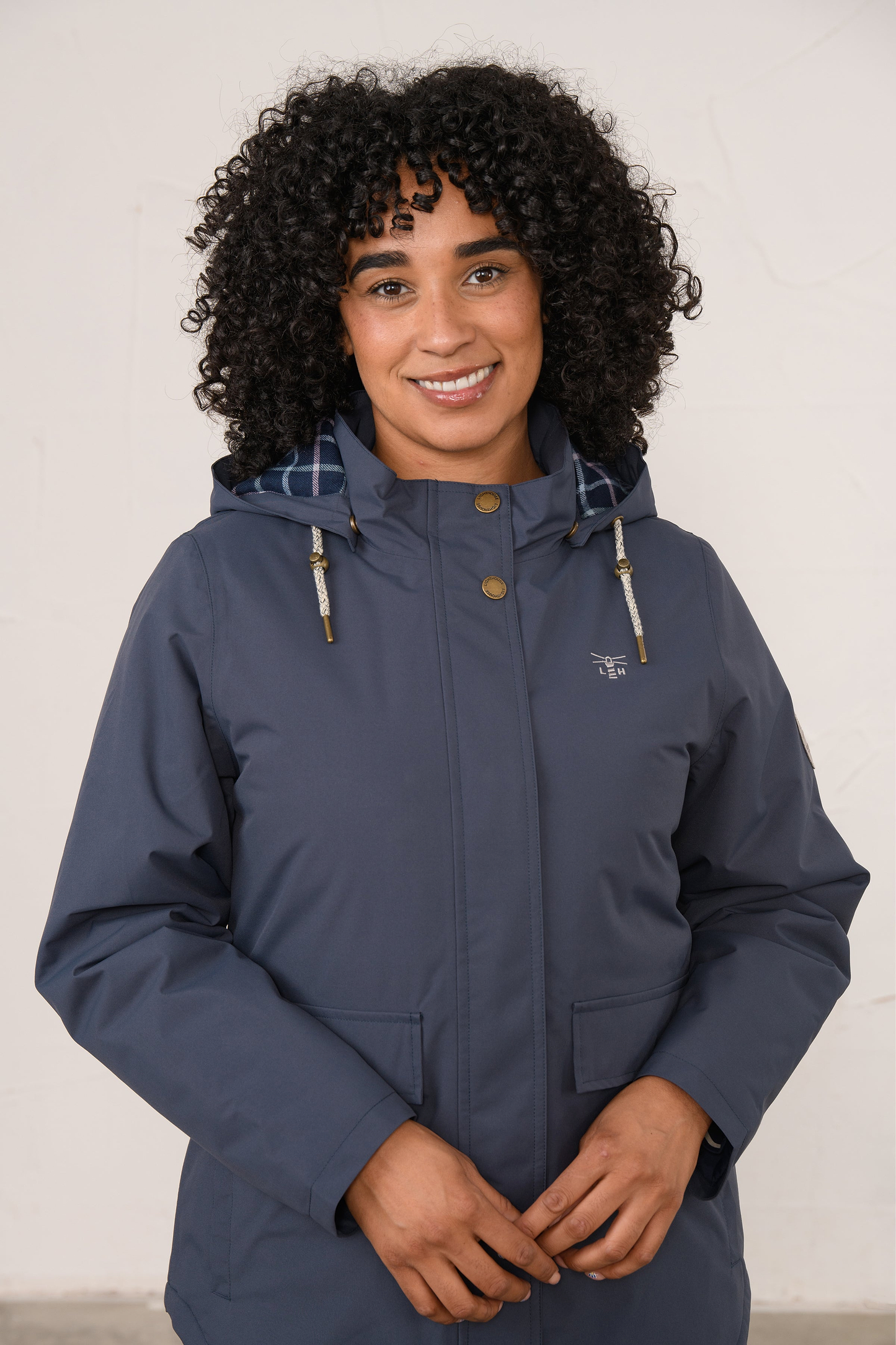 Tess Coat - Navy