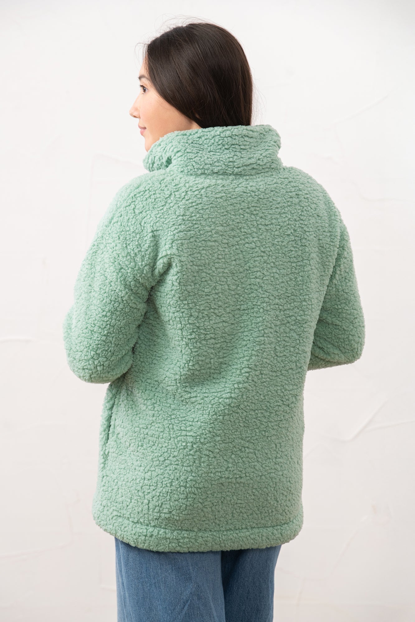Bay Sherpa Fleece - Basil - Lighthouse