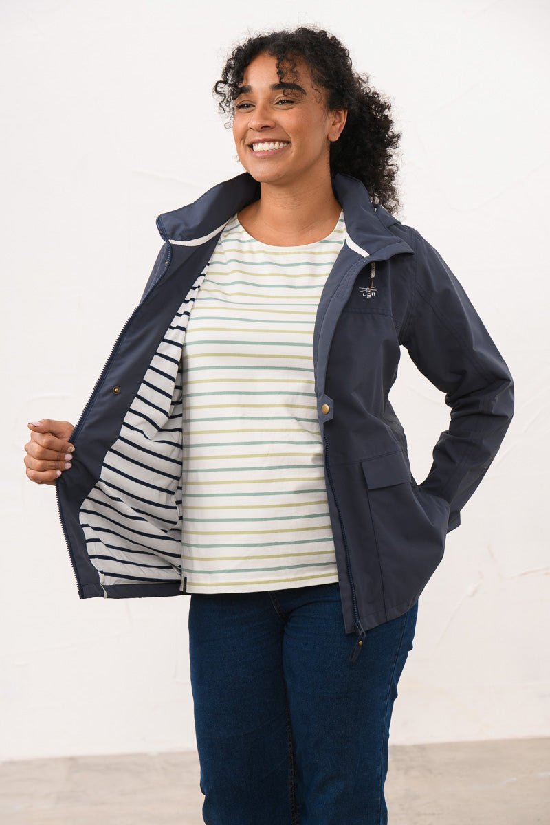 Beachcomber Jacket - Navy - Lighthouse