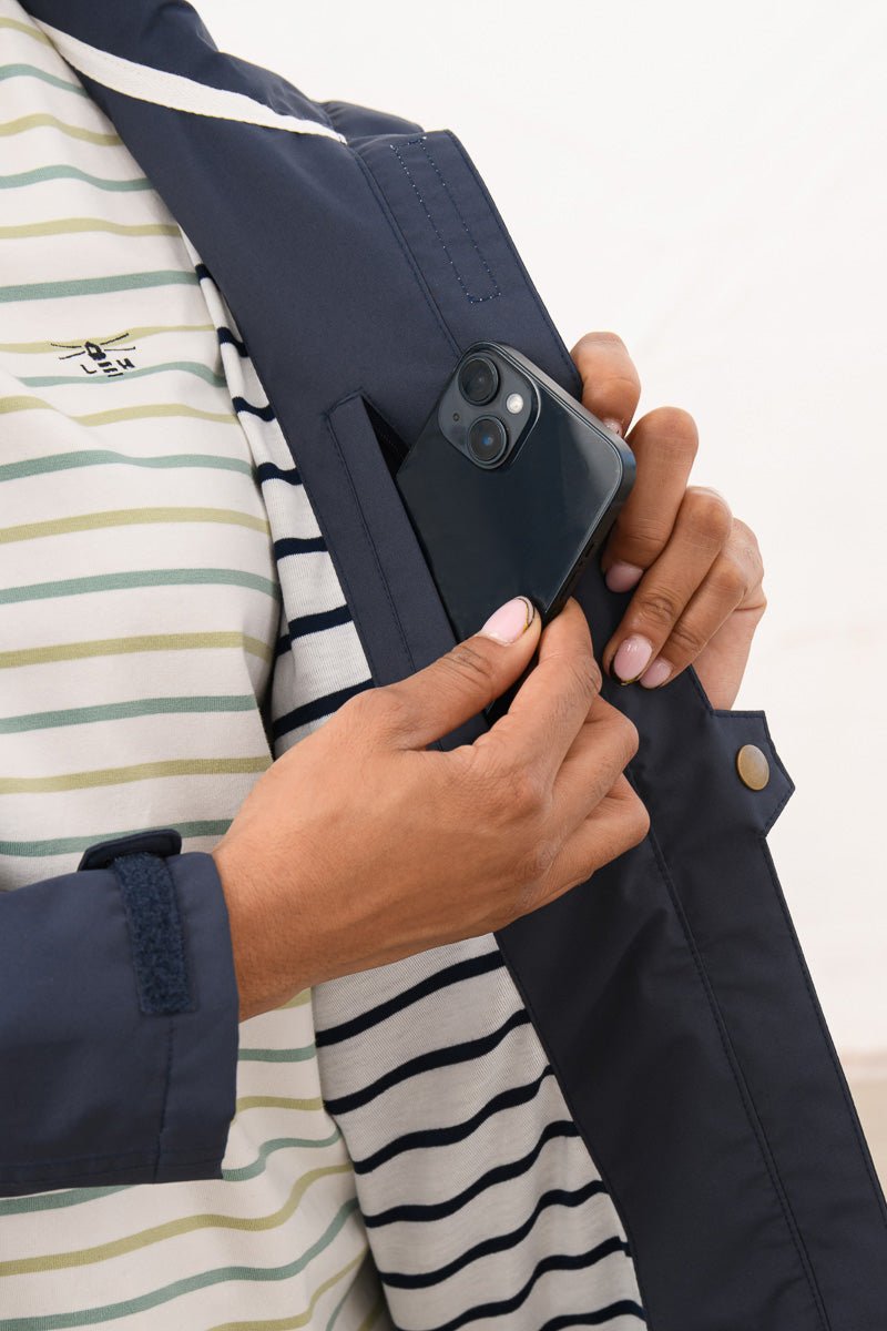 Beachcomber Jacket - Navy - Lighthouse