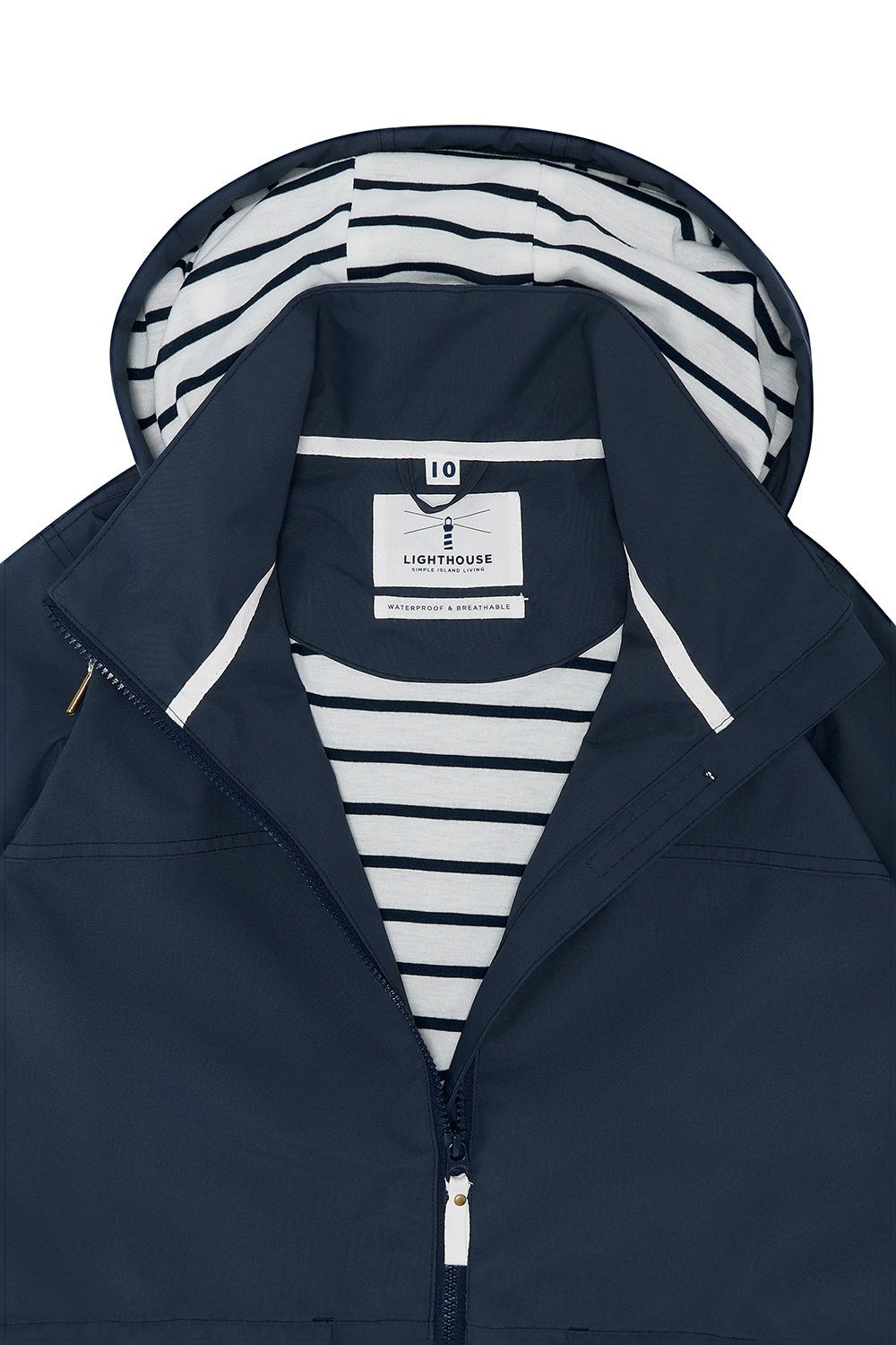 Beachcomber Jacket - Navy - Lighthouse