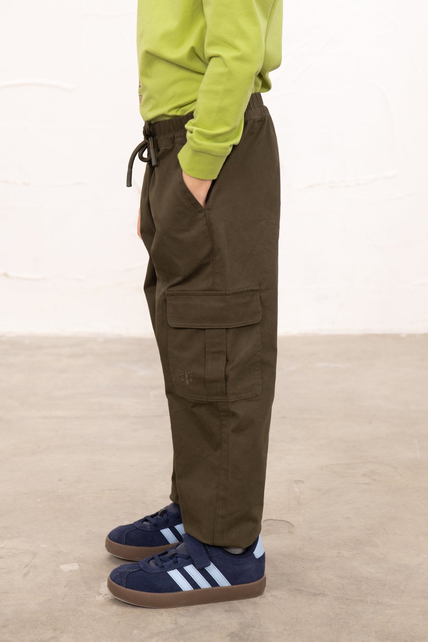 Brody Cargo Trousers - Khaki-Lighthouse