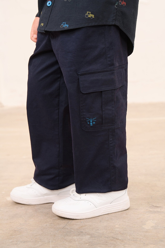 Brody Cargo Trousers - Navy-Lighthouse