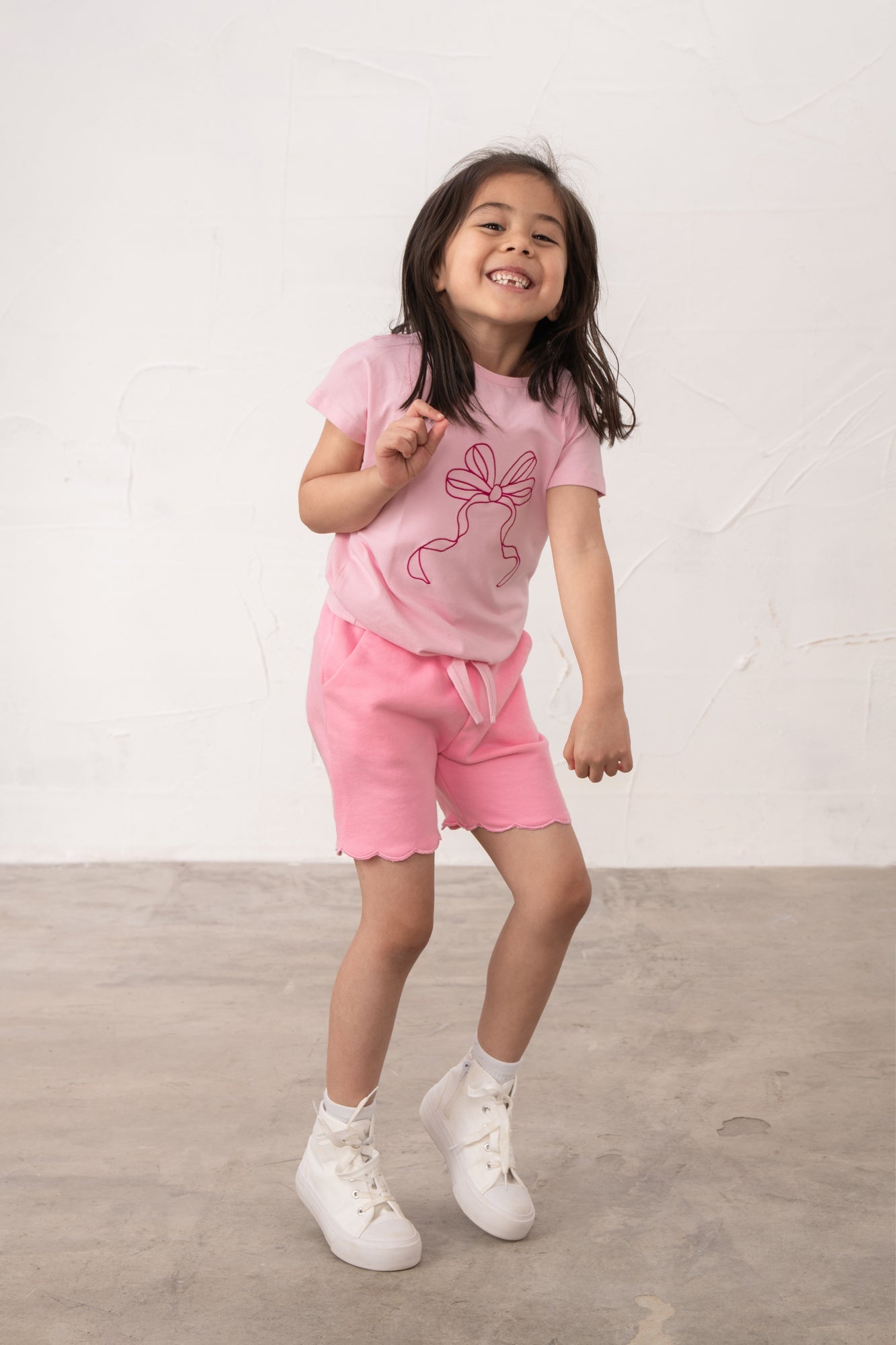 Causeway Tie Top - Pink Bow - Lighthouse
