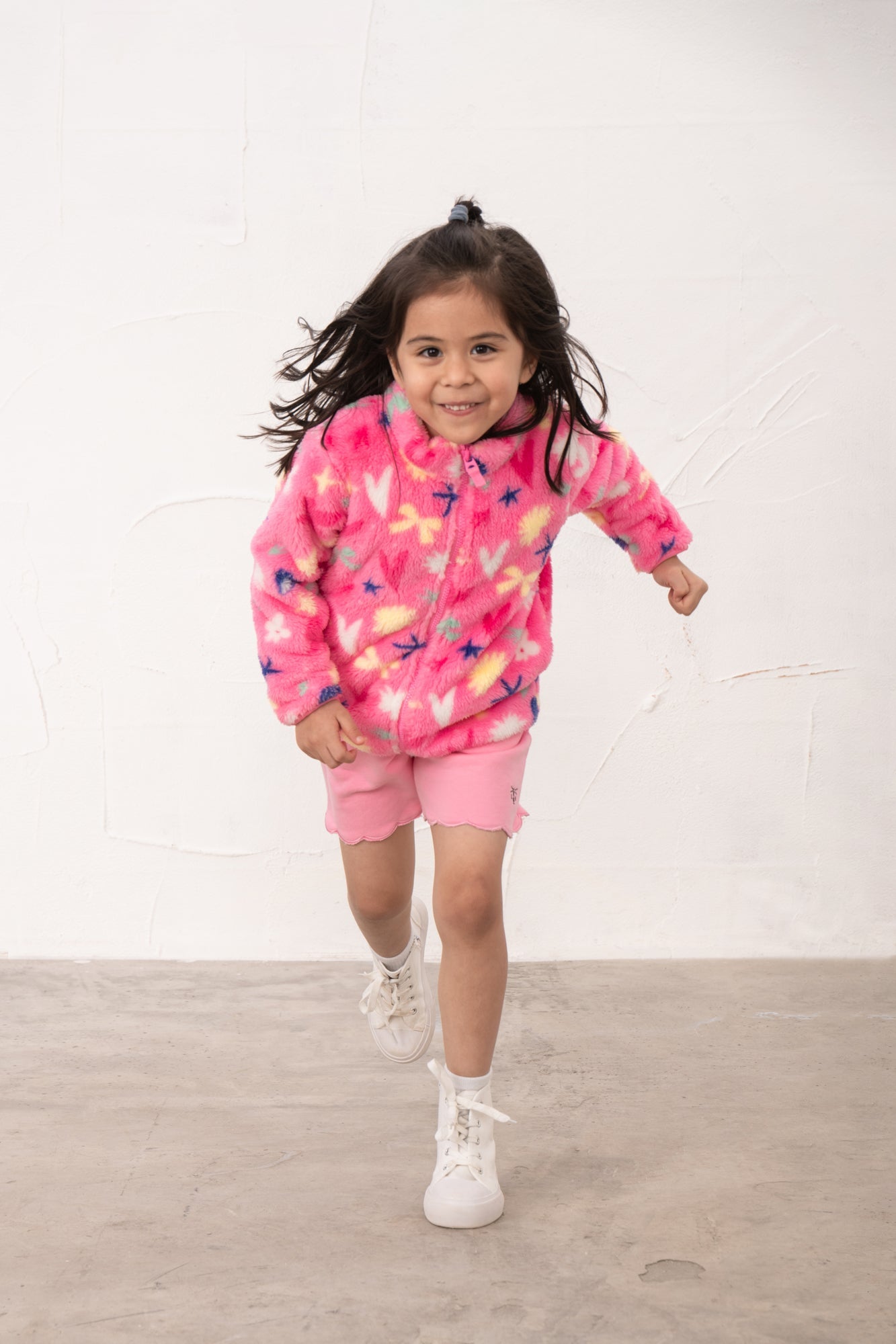 Claire Fleece - Fluro Pink - Lighthouse