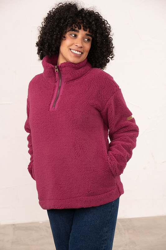 Coast Fleece - Berry-Lighthouse