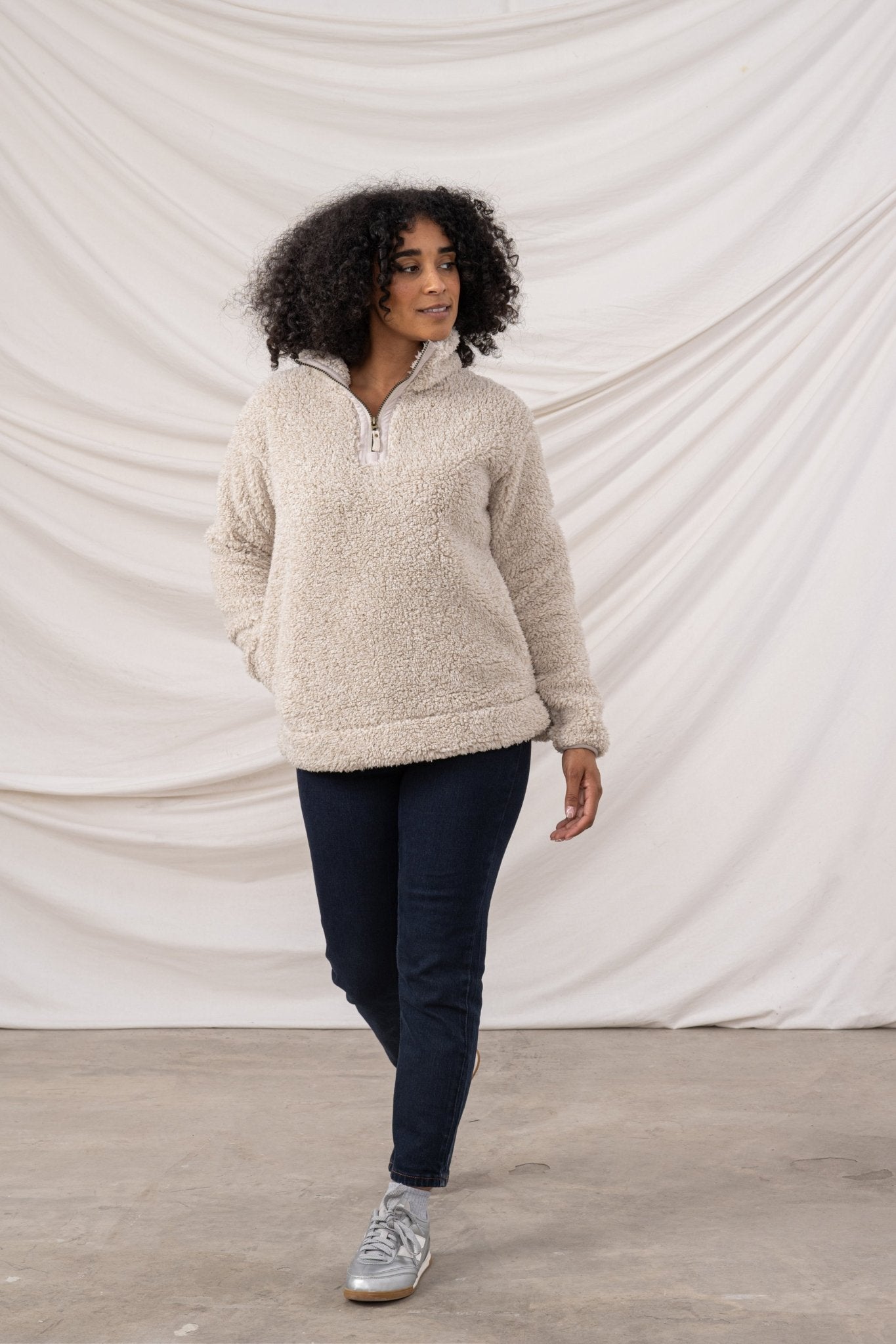 Coast Fleece - Irish Cream - Lighthouse