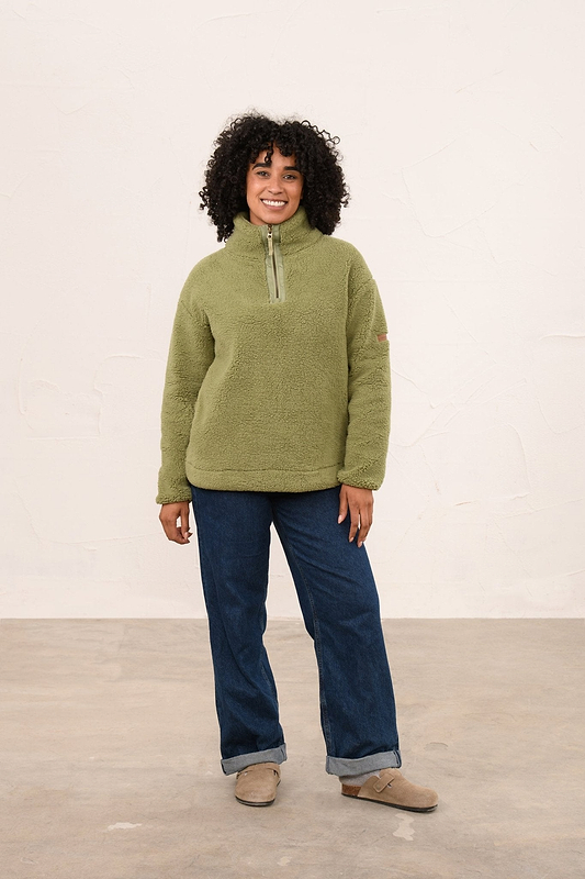 Coast Fleece - Moss-Lighthouse