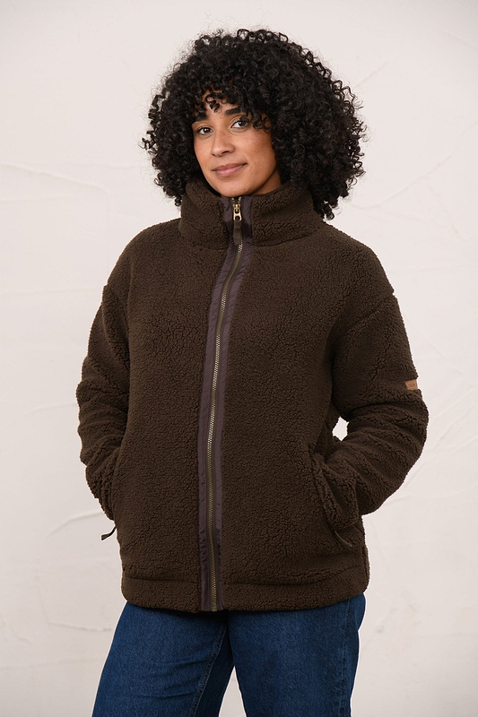 Cobh Fleece - Cocoa-Lighthouse