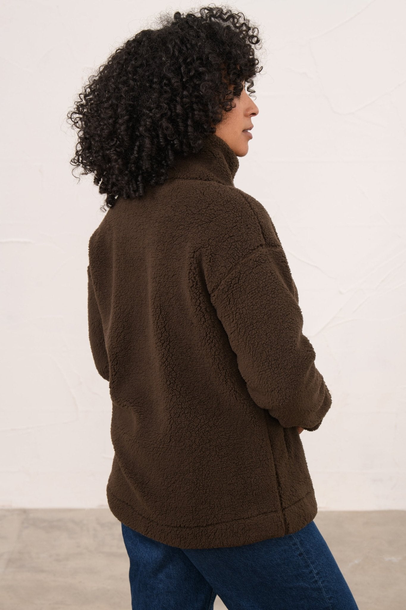 Cobh Fleece - Cocoa-Lighthouse