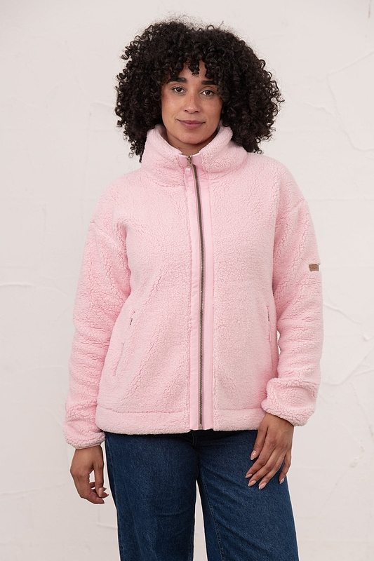 Cobh Fleece - Pink-Lighthouse