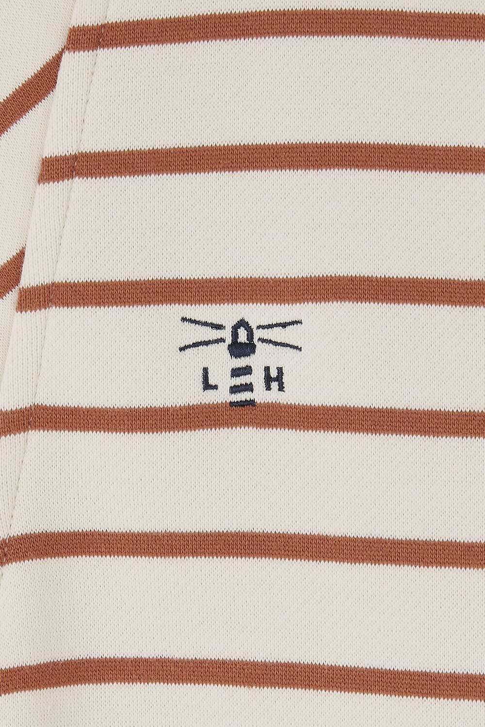 Coral Jersey - Rust Stripe - Lighthouse